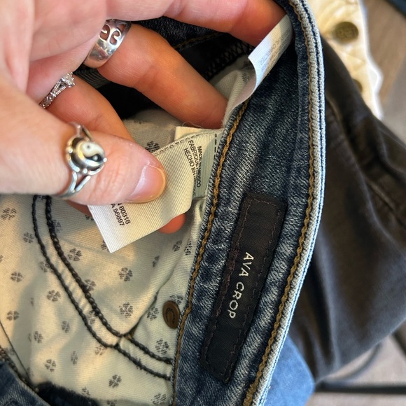 Lucky brand Ava crop Blue skinny low rise Women's Jeans - Picture 5 of 7